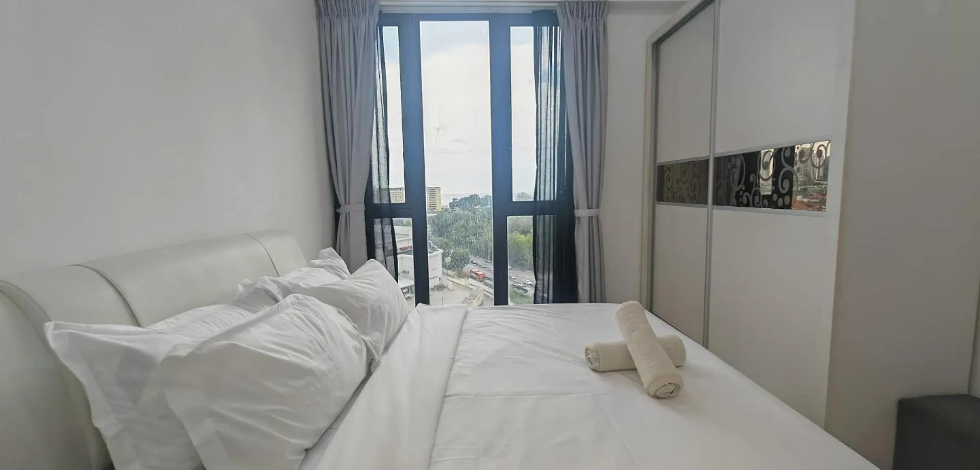 Island Jazz Loft With Bathtub & Seaview - Jazz Suites By Ocean Luxe Tanjung Tokong Μαλαισία